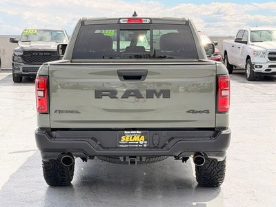 2026 RAM Ram 1500 RAM 1500 REBEL CREW CAB 4X4 5'7' BOX