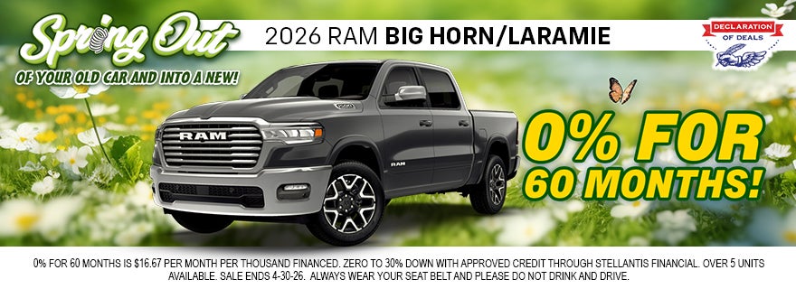 2026 Ram Big Horn/Laramie