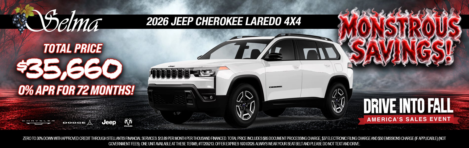 2026 JEEP CHEROKEE LAREDO