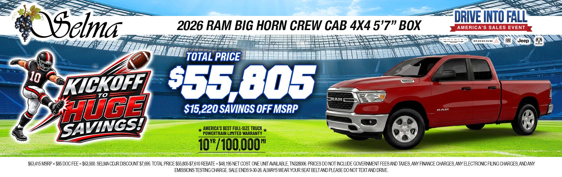 2026 RAM BIG HORN
