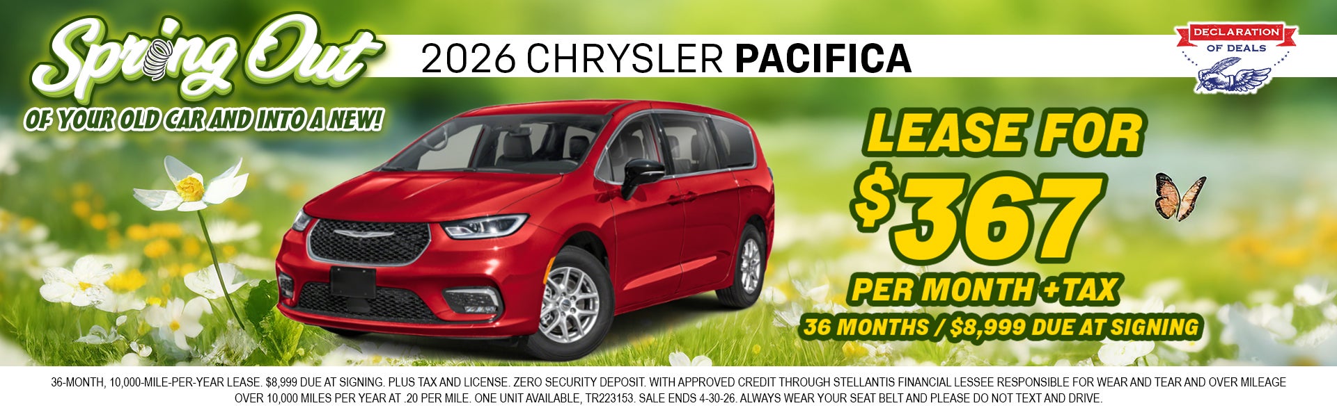 2026 Chrysler Pacifica 
