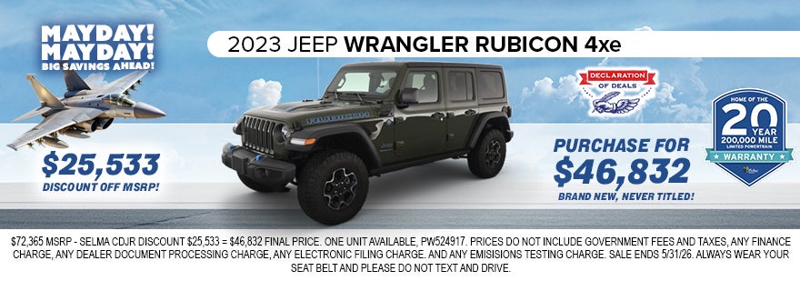2023 Jeep Wrangler Rubicon 4xe