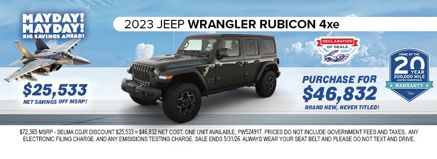 2023 Jeep Wrangler Rubicon 4xe