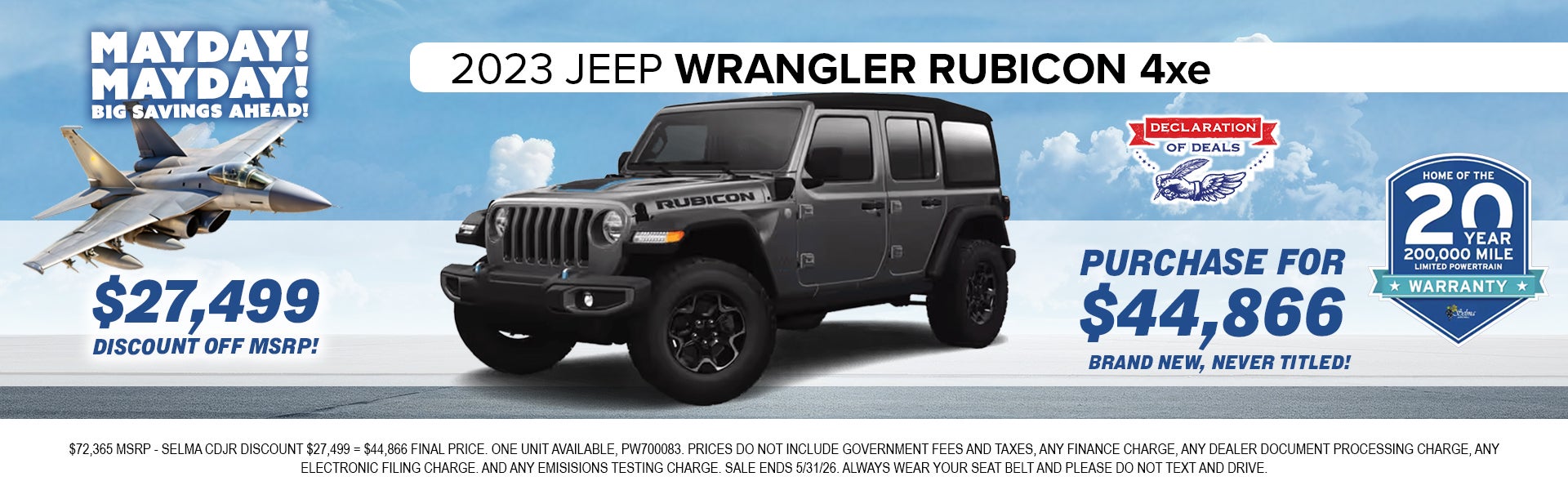 2023 Jeep Wrangler Rubicon 4xe