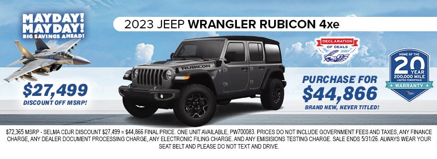 2023 Jeep Wrangler Rubicon 4xe