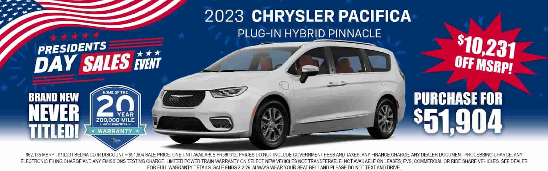 2023 Chrysler Pacifica