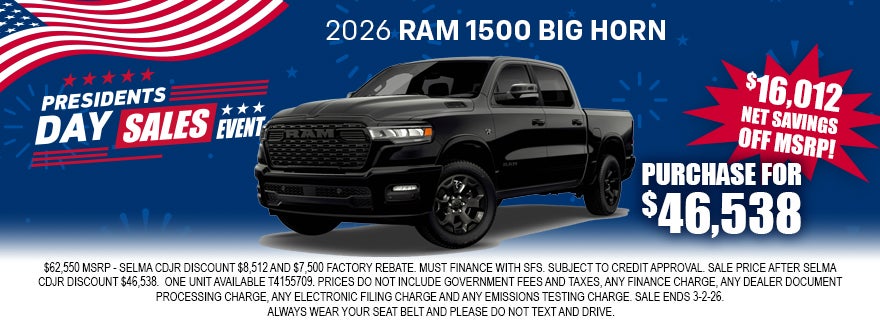2026 RAM 1500 BIG HORN